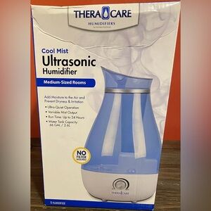 TheraCare Humidifier Model 11-256 With Essential Oil Eucalyptus